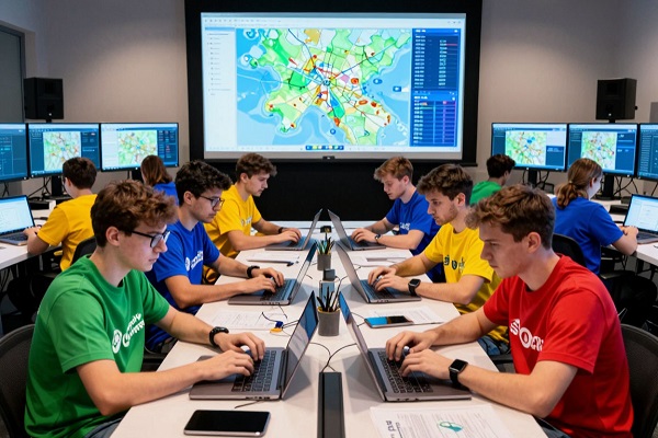 Открытый хакатон по разработке геосервисов систем управления природопользованием 