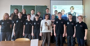 Кафедра космической и физической геодезии СГУГиТ провела образовательную лекцию для школьников