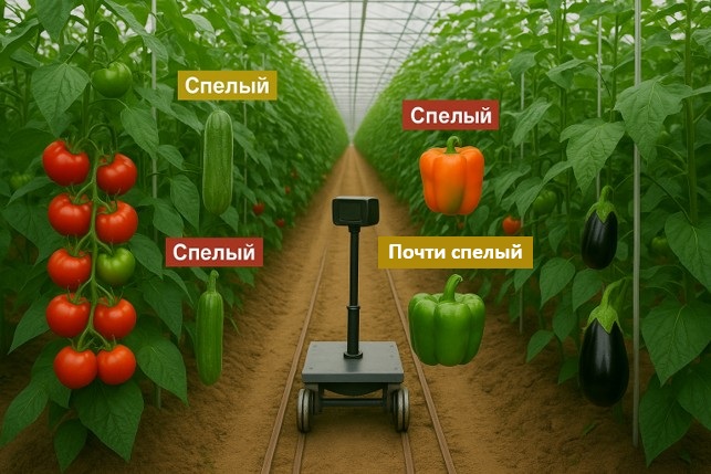 В СГУГиТ создали «умную» систему для определения спелости томатов в теплицах