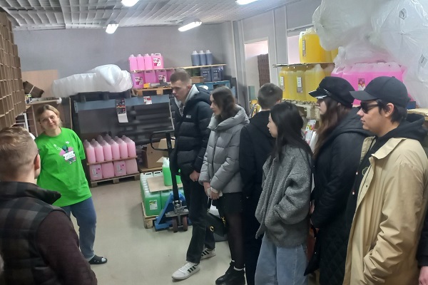 Экскурсия студентов ИОиТИБ в МАУ «Городской центр развития предпринимательства»