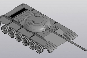 В СГУГиТ создали 3D модель танка