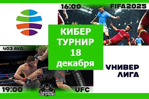 Кибер турнир по UFC и FIFA 2025